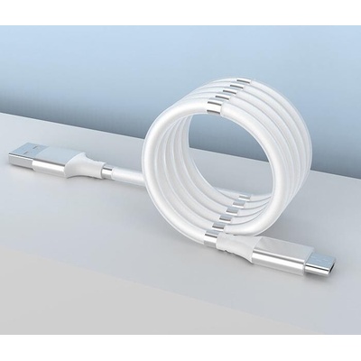 Stablecam 1DJ2031 Magnetický samonavíjací USB nabíjací (Micro USB), 180cm
