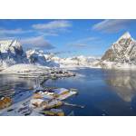 Bluebird Puzzle - Puzzle Fjord - Lofoten Archipelago - 500 piese