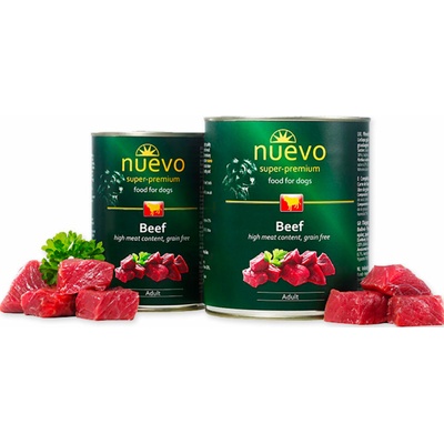 Nuevo Dog Adult Beef 800 g