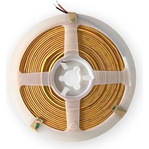 Secutek Ултратънка COB LED лента, 5 m, топлобяла 3000 K, 12 V, 480 LED/m