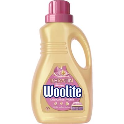 Woolite Keratin Therapy prací gél na jemné a vlnené prádlo 900 ml 15 PD