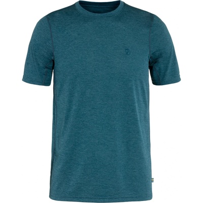 Fjällräven Мъжка спортна тениска Fjällräven Abisko Day Hike S/S T-shirt - Indigo Blue - размер XXL (216-0357-0216)