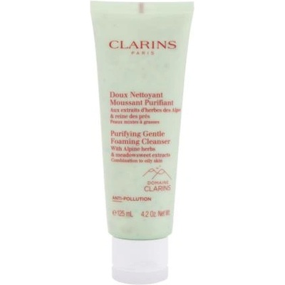 Clarins Purifying Gentle почистващ пенлив крем за смесена и мазна кожа 125 ml за жени