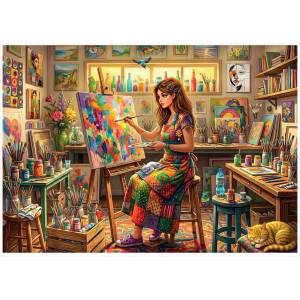 Magnolia - Puzzle An Artist's Paradise - 1 000 piese