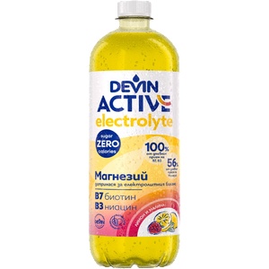 DEVIN Вода с вкус на лимон и малина, 750 ml (10476086)