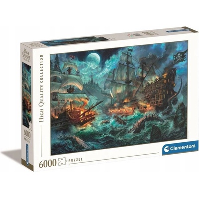 Clementoni Pirates Battle 36530 36530 6000 dílků