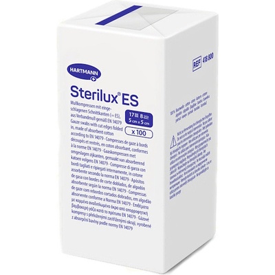 STERILUX ES Gáza kompresná nesterilná 5 x 5 cm 17 vlákien 100 ks