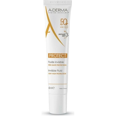 A-Derma Protect SPF50+ transparetní fluid 40 ml