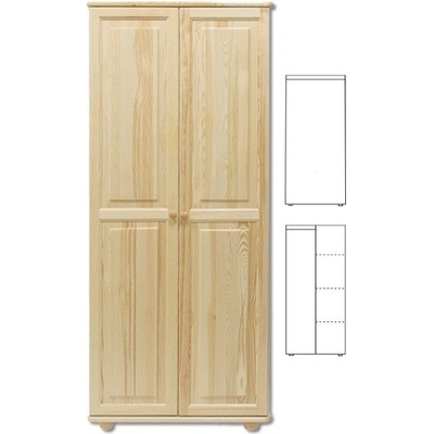 Nábytek z lesa Country 02 masiv borovice 85 x 190 x 60 cm