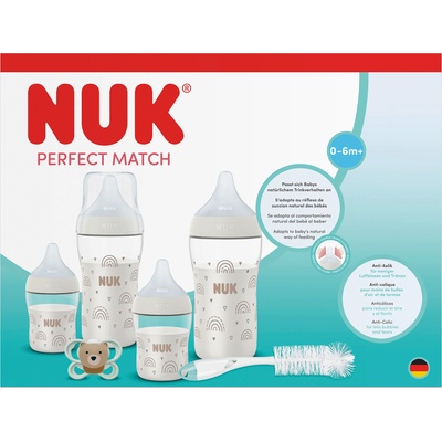 Nuk Perfect Match Сет шишета Perfect Start, 8 части, Дъга (10225343)