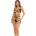 RENÉ ROFÉ Walk Away Crotchless Teddy Black M/L