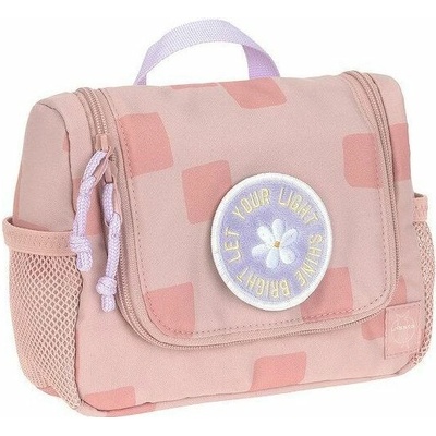 Detská toaletná taška Lassig Mini Washbag Pattern Party rose uni