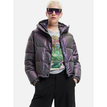 Desigual Сиво дамско ватирано яке с метални елементи Desigual Re Desigual | Siv | ЖЕНИ | XL