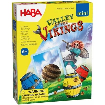 HABA Мини картова игра за деца Долината на викингите от 6 години (2012192002)