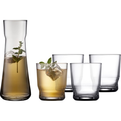 LyngbyGlas Гарафа и чаши без столче Lissabon 5 части (15767)
