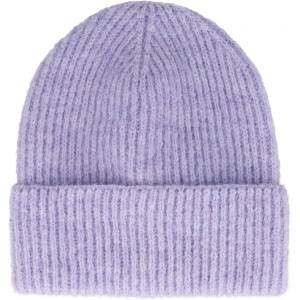 maximo Зимна шапка (beanie) maximo Girl's Mütze mit Umschlag gerippt Beanie - Lilac - размер 55-57 cm (204-9209-0612)