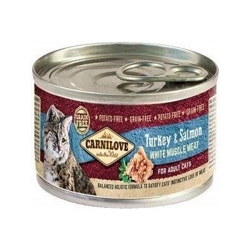 Carnilove WMM Turkey & Salmon for Adult Cats 100 g