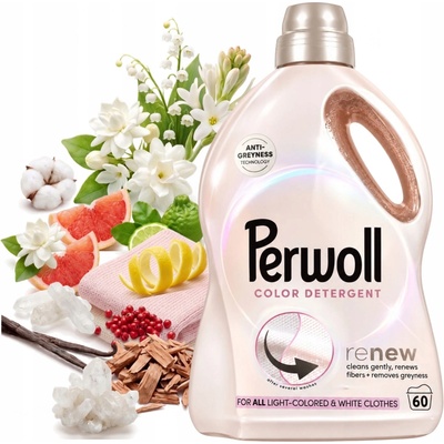 Perwoll Renew Color Light prací gél 3 l 60 PD