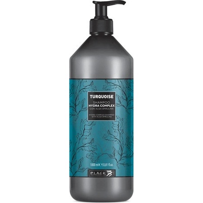 Black Turquoise Hydra Complex Shampoo posilující šampon s extrakem z mořské řasy 1000 ml