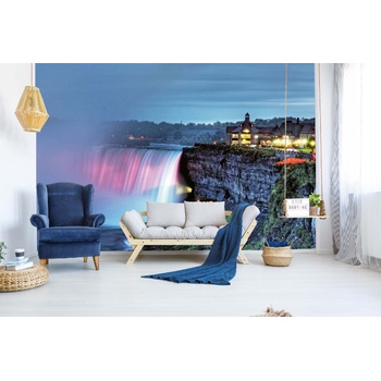 DIMEX ART s. r. o Самозалепваща се флизелинова фототапета ниагарският водопад, онтарио 375 x 250 см