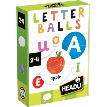 Image 1 of Headu Образователен пъзел Headu - Буквени кръгчета (HMU56055)