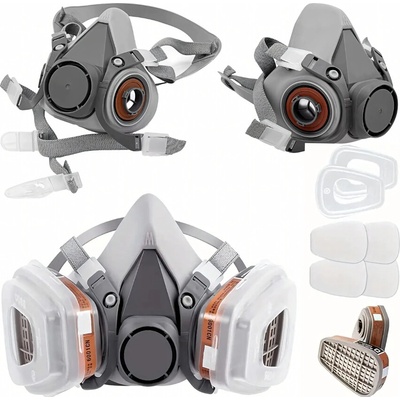 Kraft&Dele Ochranná maska s filtrem + brýle KD10032 – Zbozi.Blesk.cz