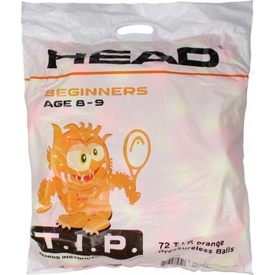 Head Тенис топки Head T. I. P. Orange Pressureless Balls Bag 72B