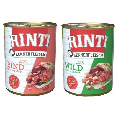 Rinti Adult Kennerfleisch Divina 12 x 800 g a Hovädzie mäso 12 x 800 g