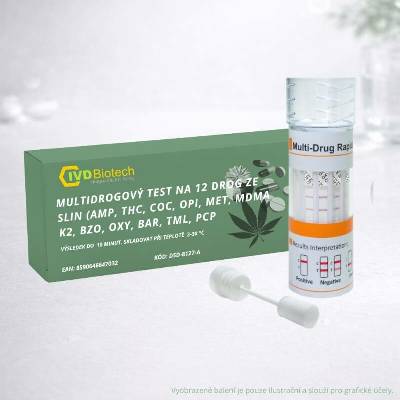 AllTest Multidrogový test na 12 drog ze slin 1ks