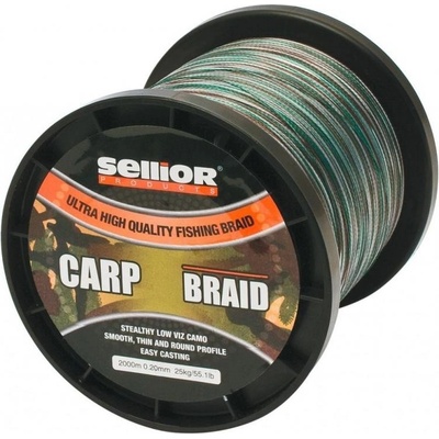 Sellior CarpBraid 2000m 0,28mm 35kg