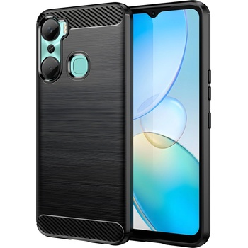 Izmael Carbon Shield TPU калъф за Infinix Hot 12 Pro - Черен KP27689 (27689)