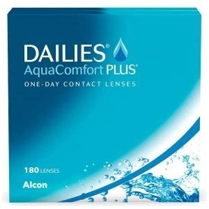 DAILIES AquaComfort Plus Daily Lenses | 180 pcs | -05.50 dpt - 100079166