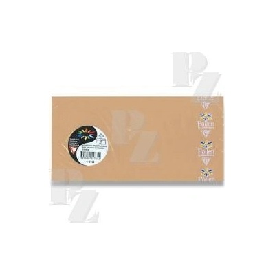 Barevné obálky DL 120g karamel 20ks, Clairefontaine