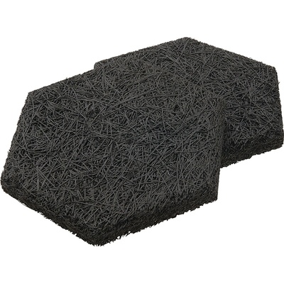 FIBROTECH АКУСТИЧНИ СТЕННИ ПАНЕЛИ HEXAGON 25x289x250мм ЧЕРЕН (2132448)