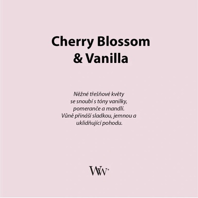 WoodWick Cherry Blossom & Vanilla 85 g