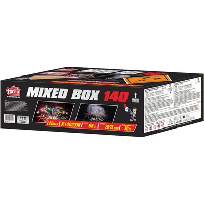 Profi zložený Ohňostroj MIXED BOX 140 RÁN 1/1