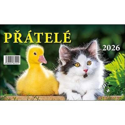 Přátelé stolní 2026