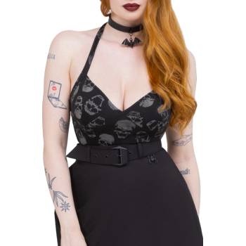 Killstar Dixie Halter Čierna