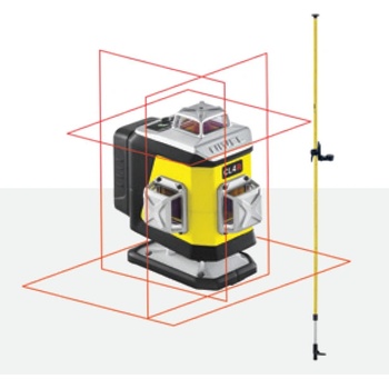 Nivel System 4×360° CL4R Set