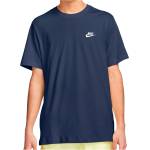 Nike Мъжка тениска Nike Sportswear Club T-Shirt - Midnight Navy / White - размер XXL (216-3873-0115)