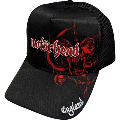 Motörhead England Red Warpig Шапка с козирка Black UNI (MHEADMBCAP04B)