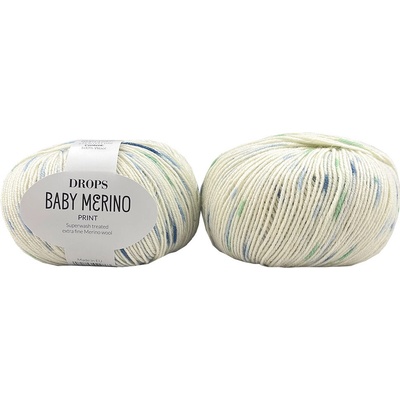 Drops Baby Merino print 102 píseň námořníka