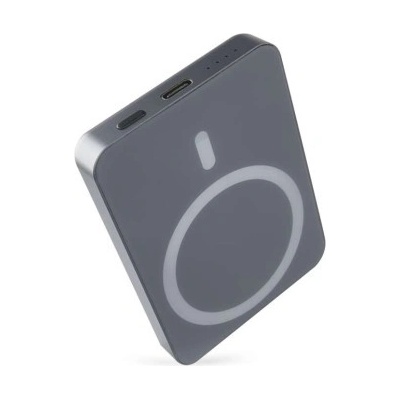 Emos WI 522 5000 mAh 20 W+Wireless šedá