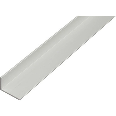 Alberts Alu L profil strieborný elox 40x20x2 mm 2,6 m