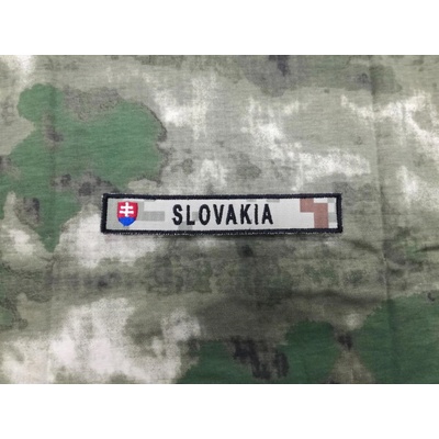 Nášivka oficiálna SVK vz. 2007 púšť (150x25mm)