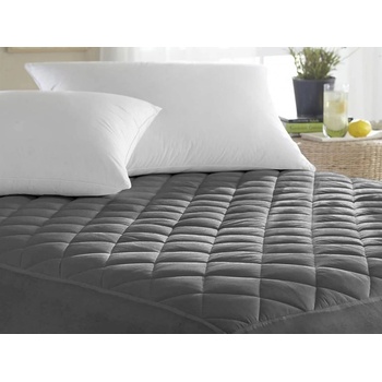 Xpose Prešívaný chránič matraca tmavo sivý 70x140