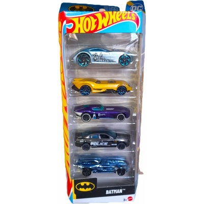 Mattel Hot Wheels Autíčka 5 kusov 251806