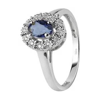 Bliss Дамски златен пръстен с диаманти Bliss 20074150 (20074150)