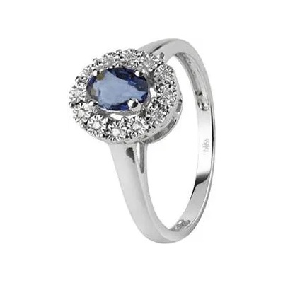 Bliss Дамски златен пръстен с диаманти Bliss 20074150 (20074150)