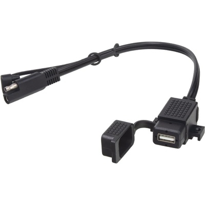 34529 Zásuvka s panelem nabíjecí 1x USB voděodolná, 136cm